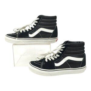 Vans Sk8-Hi Black Skateboarding Sneakers Men 6 Women 7.5 Unisex High Top Shoes
